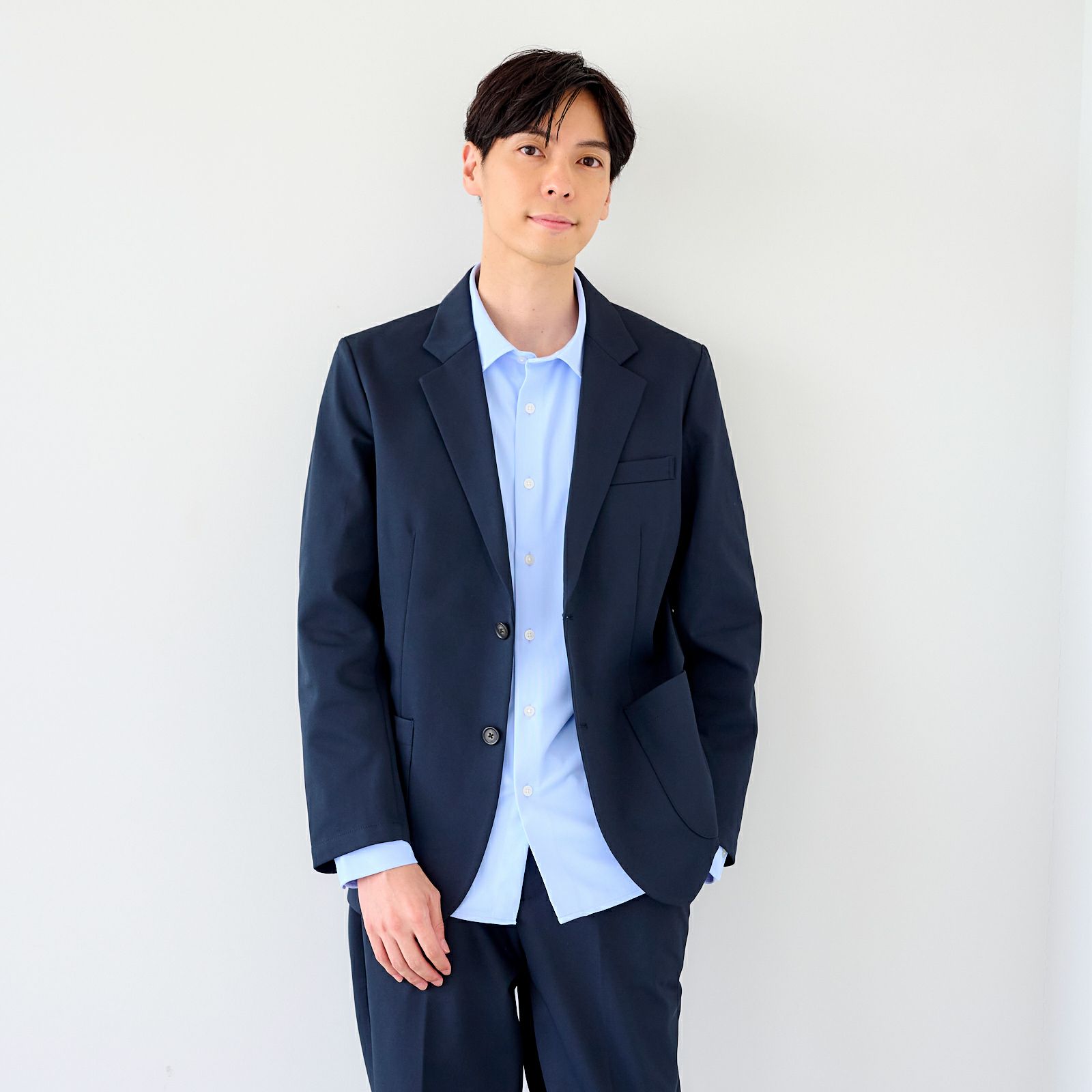 【オルスタ】ストレッチカルゼジャケット