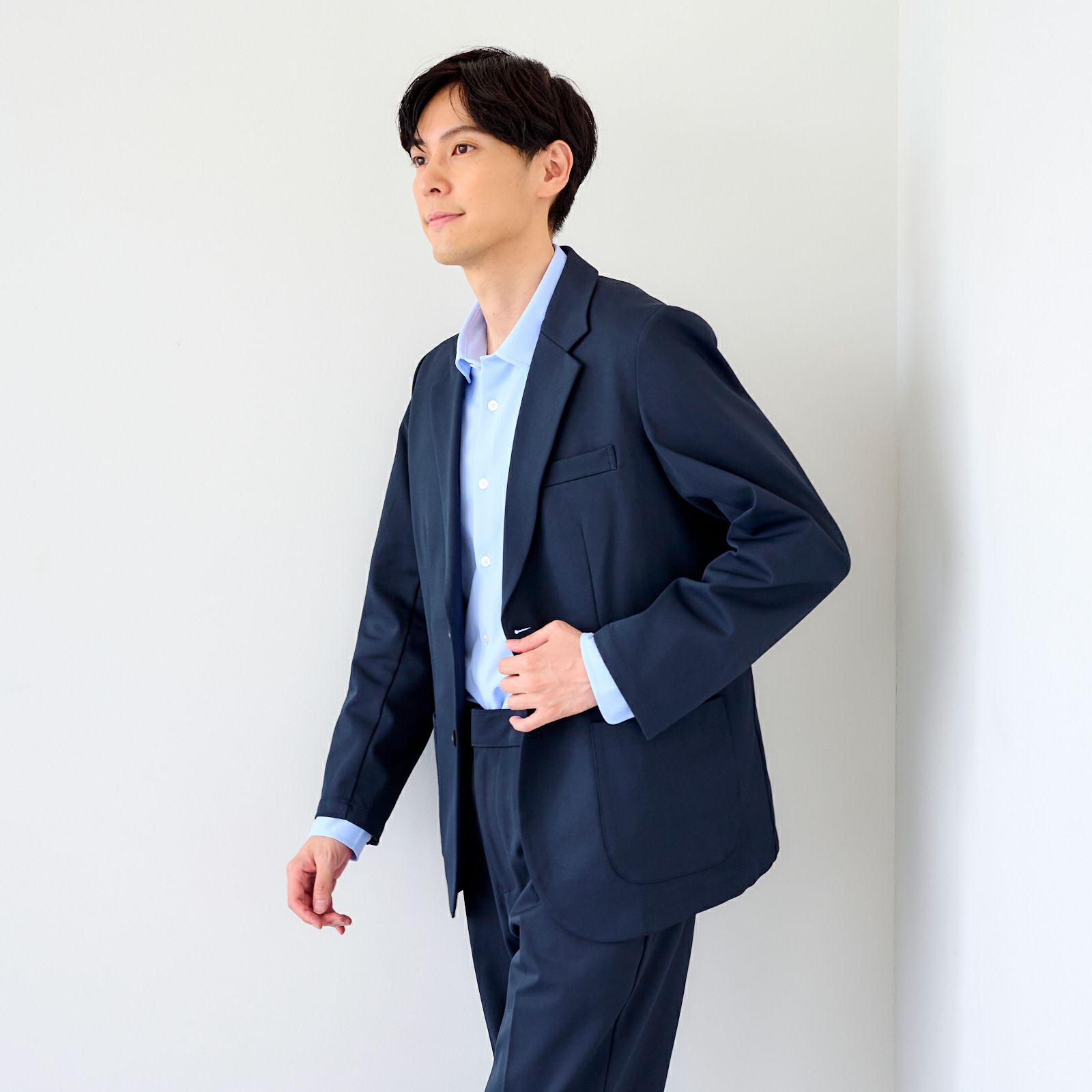 【オルスタ】ストレッチカルゼジャケット