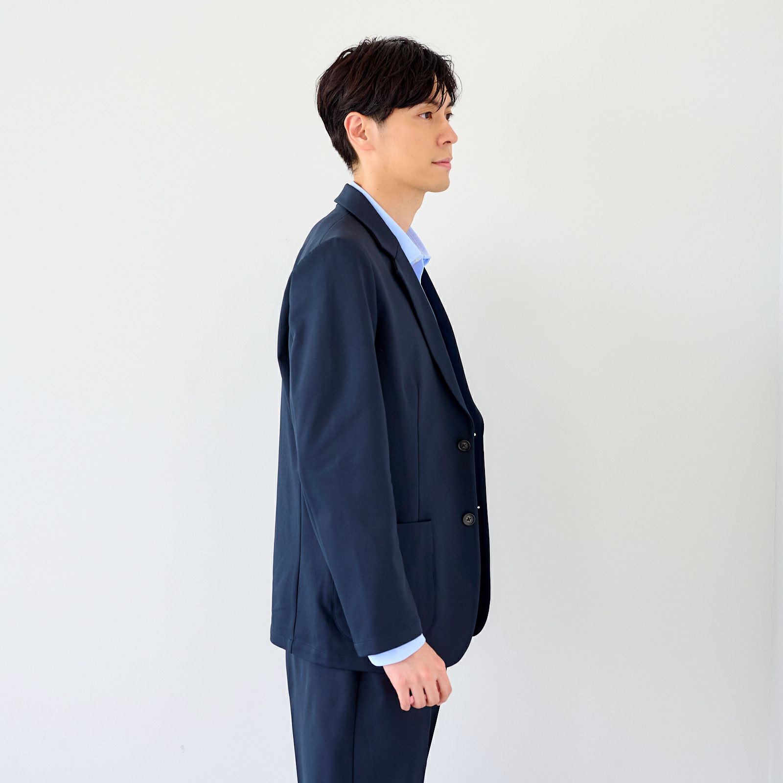 【オルスタ】ストレッチカルゼジャケット