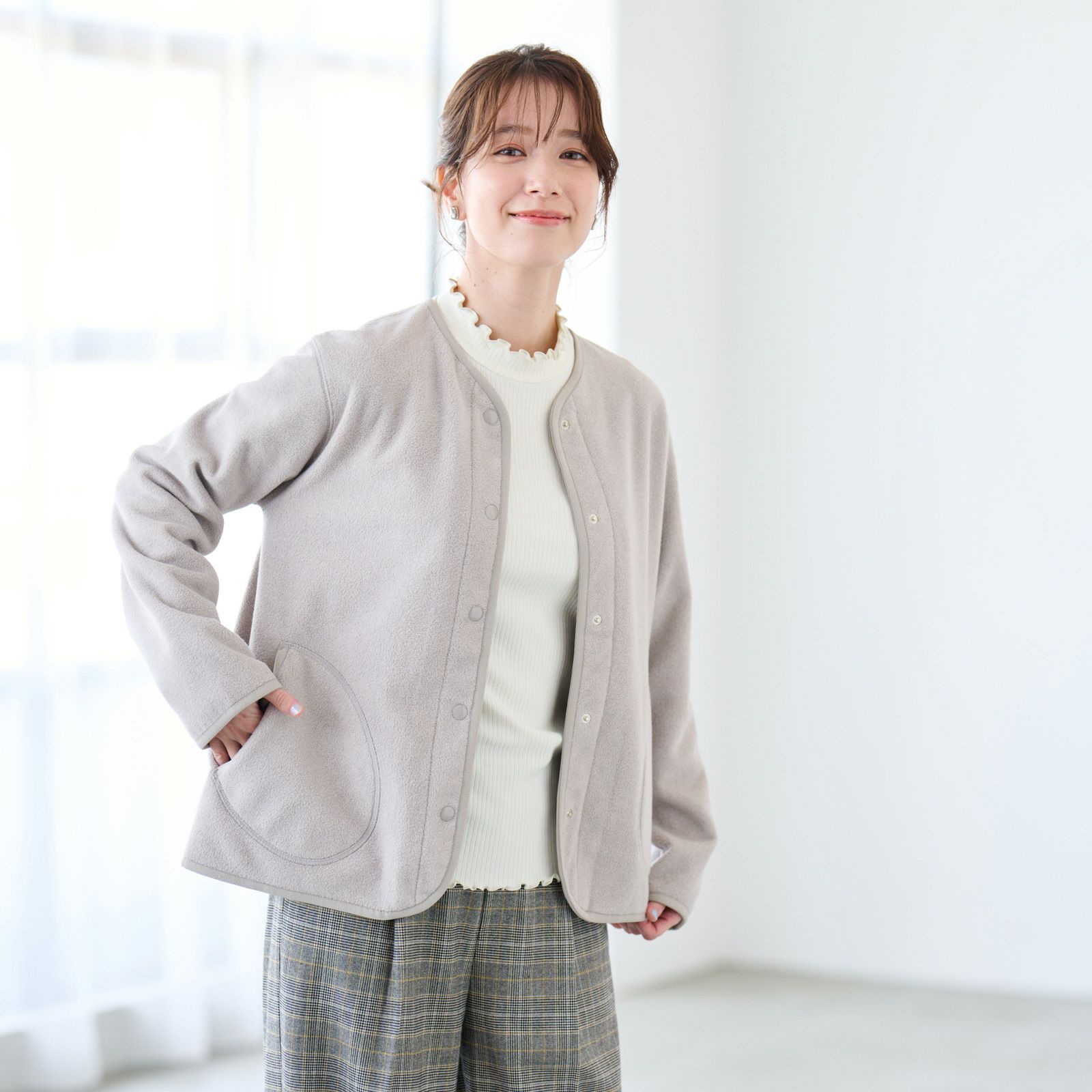 フリースジャケット