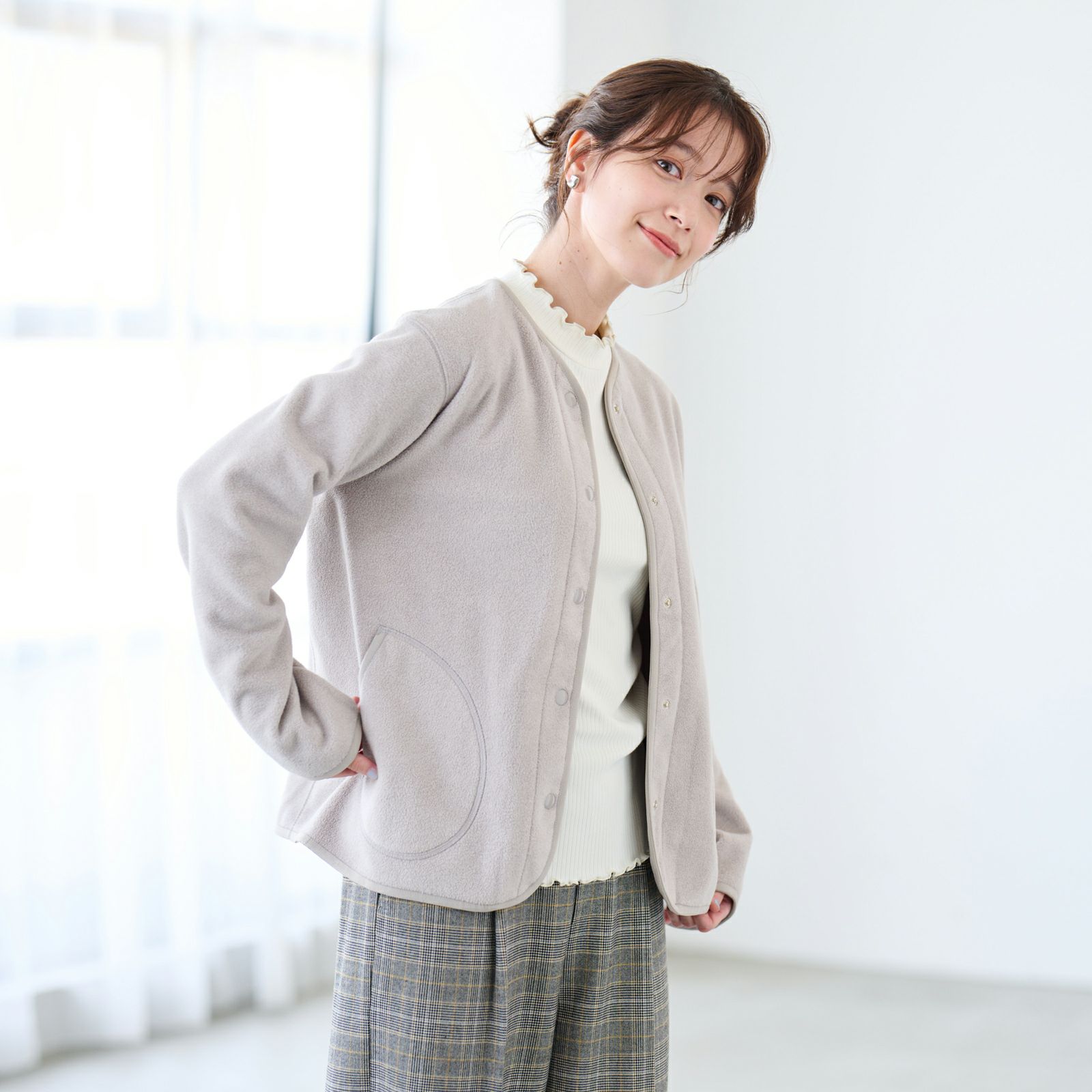 フリースジャケット