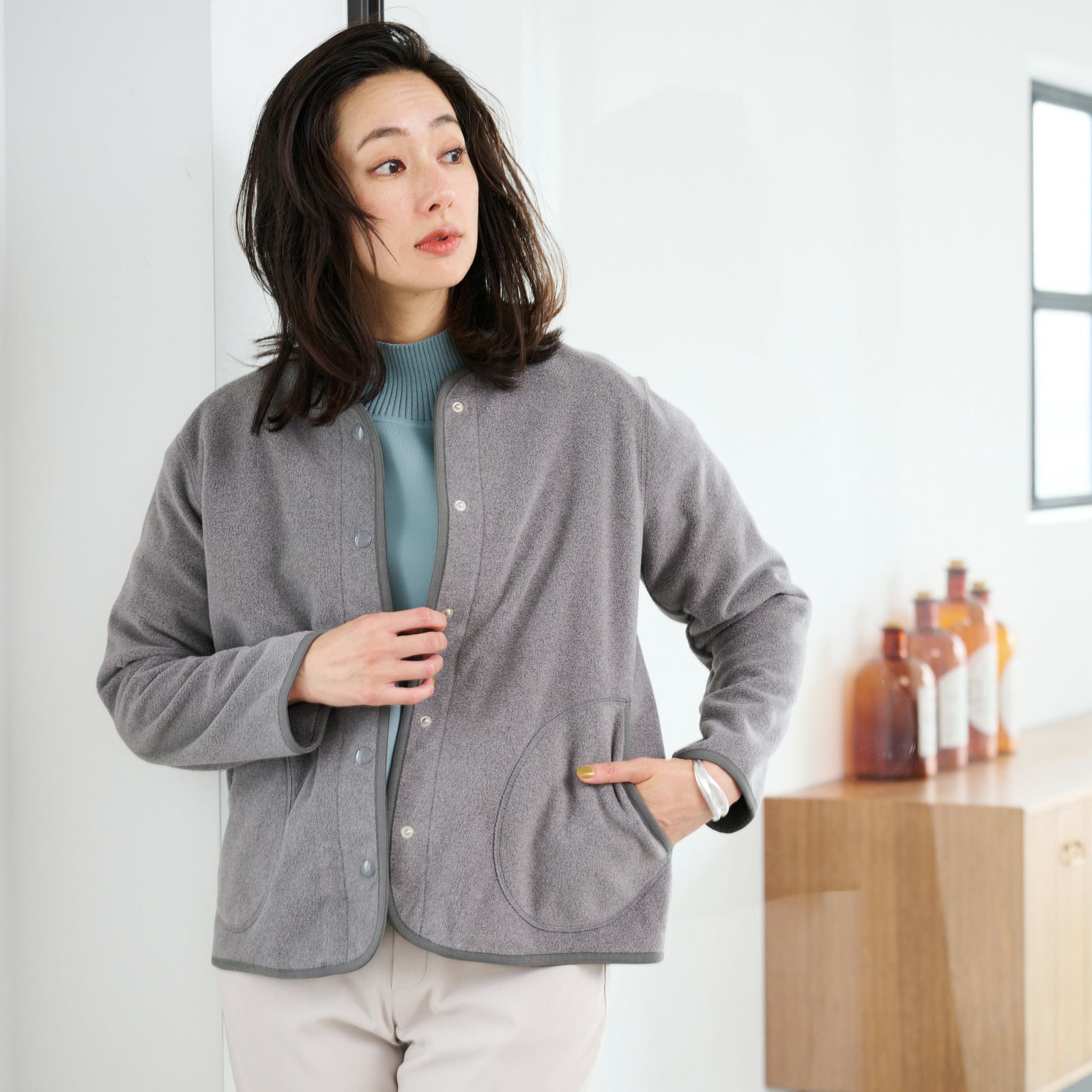 フリースジャケット