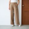 【オルスタ】両面起毛　また下長めワイドパンツ