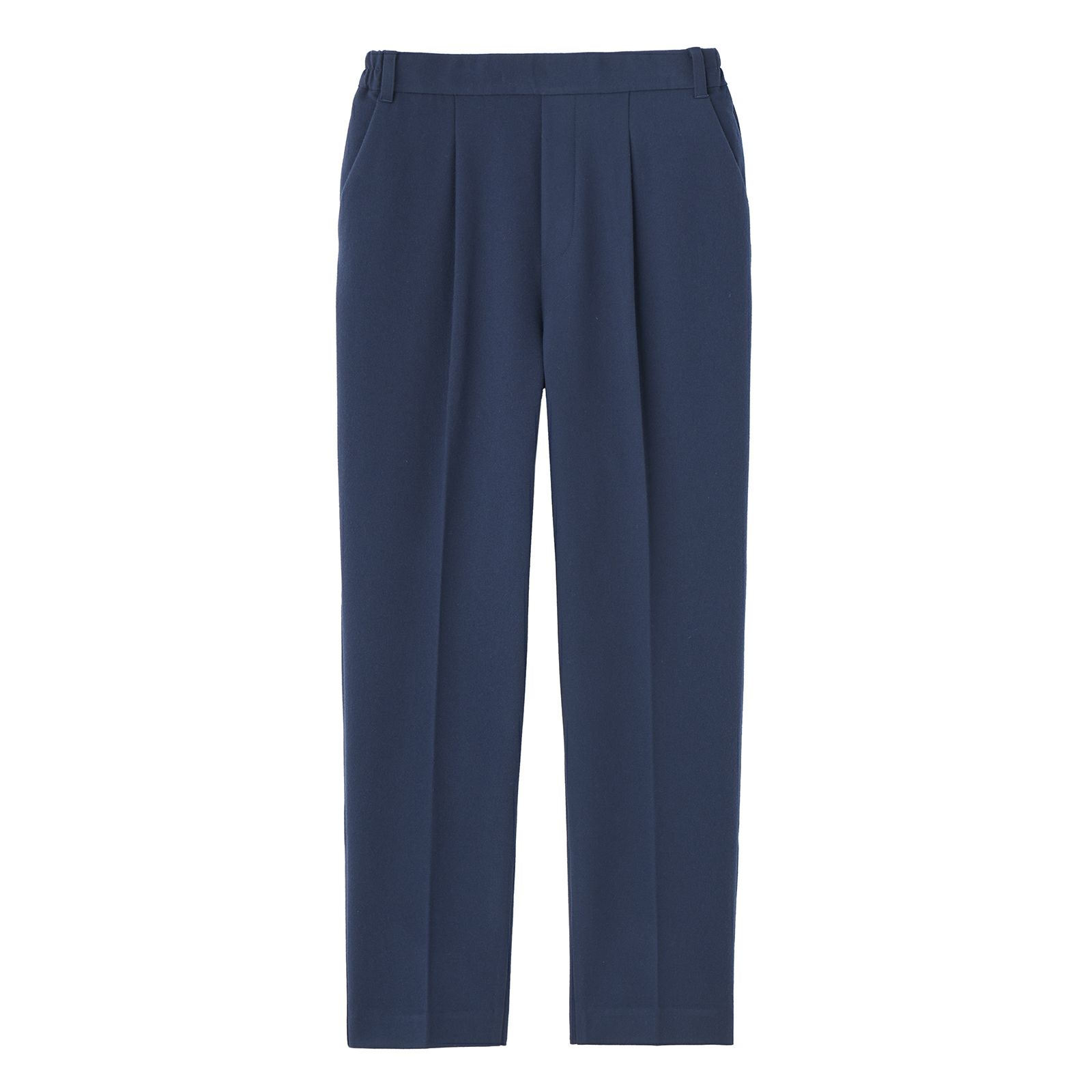 【オルスタ】両面起毛　テーパードパンツ