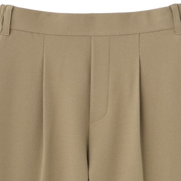 【オルスタ】両面起毛　テーパードパンツ