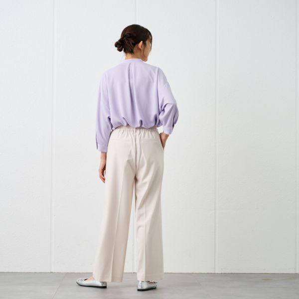 【オルスタ】両面起毛　ワイドパンツ