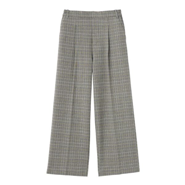 【オルスタ】両面起毛　ワイドパンツ