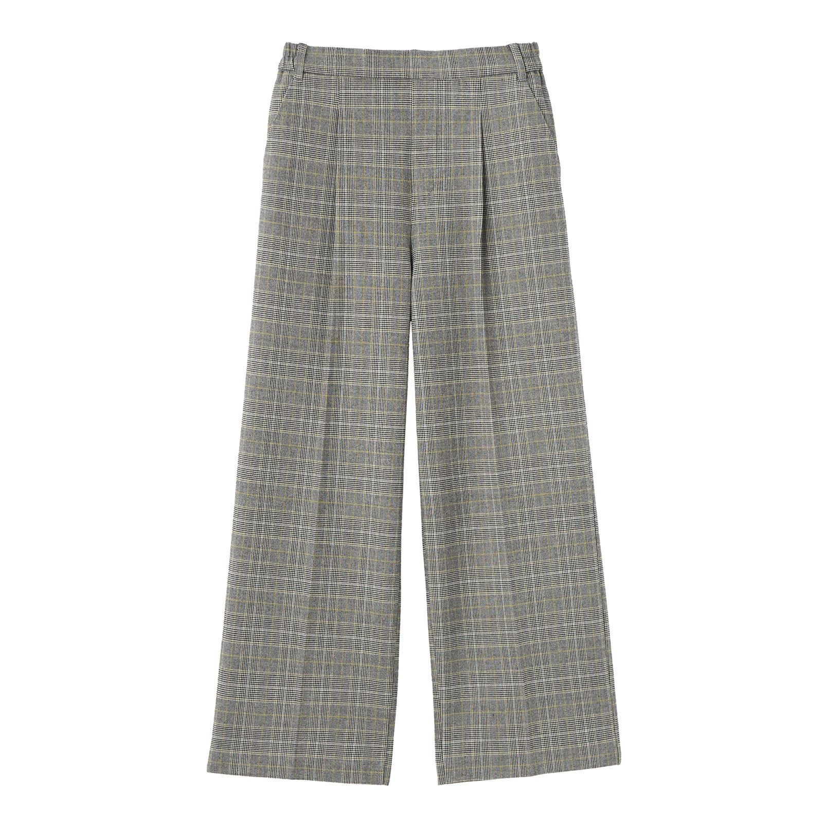 【オルスタ】両面起毛　ワイドパンツ