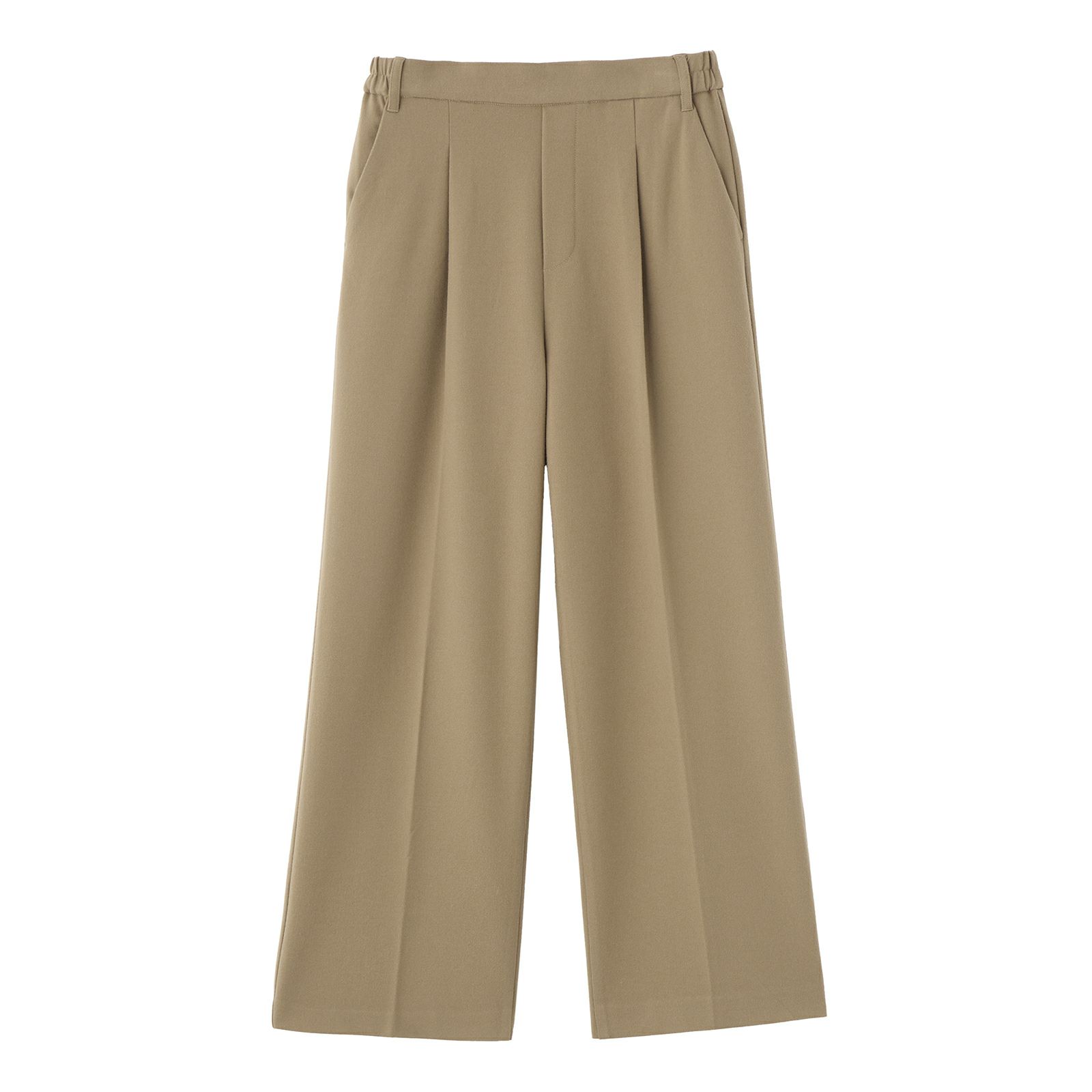 【オルスタ】両面起毛　ワイドパンツ