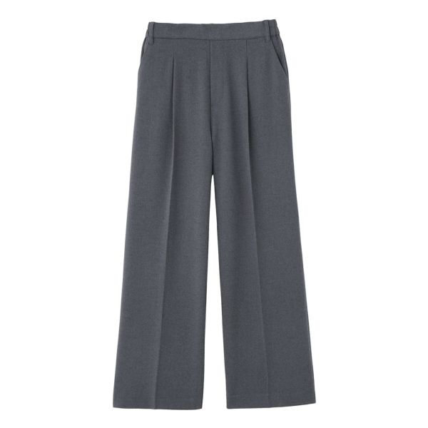 【オルスタ】両面起毛　ワイドパンツ