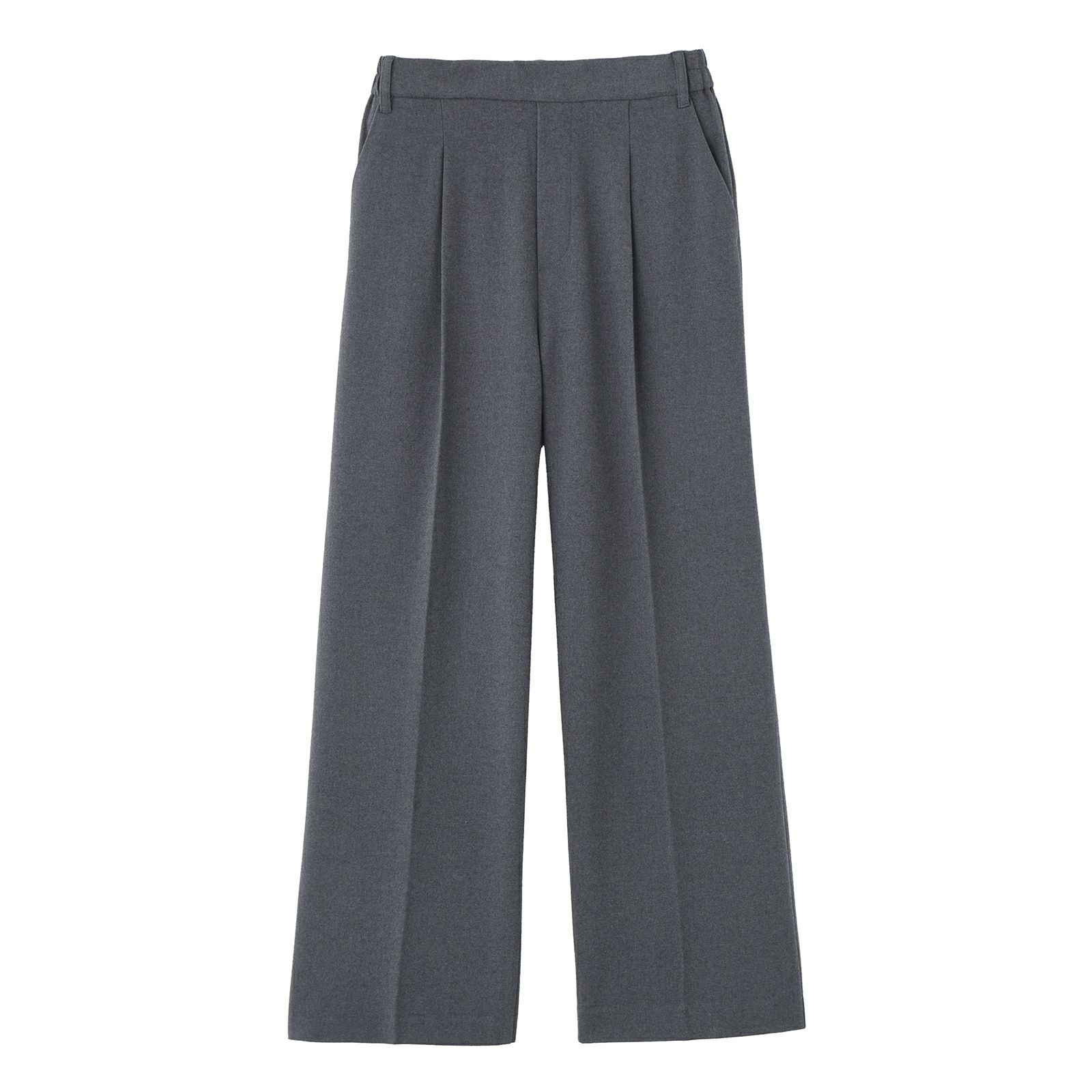 【オルスタ】両面起毛　ワイドパンツ