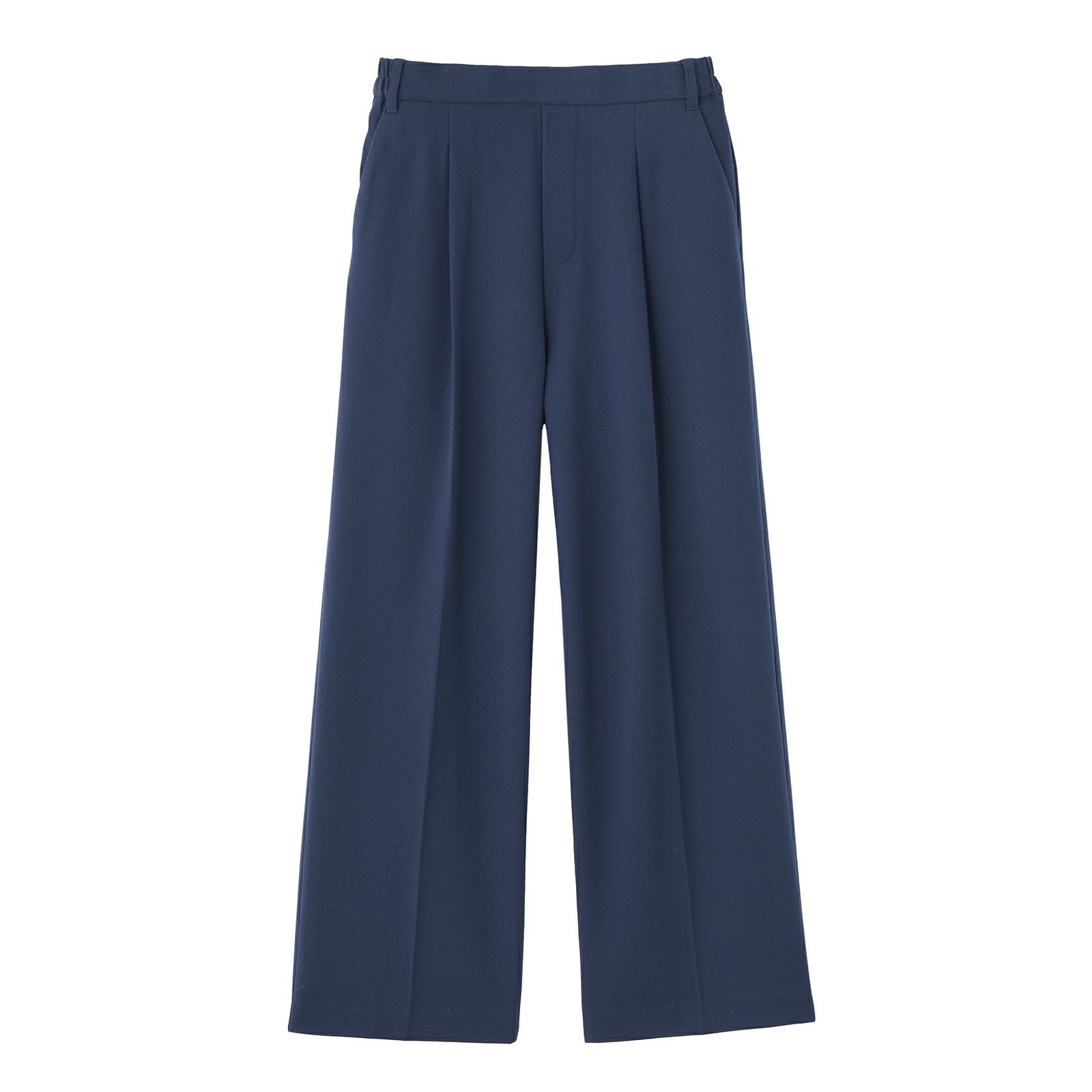 【オルスタ】両面起毛　ワイドパンツ