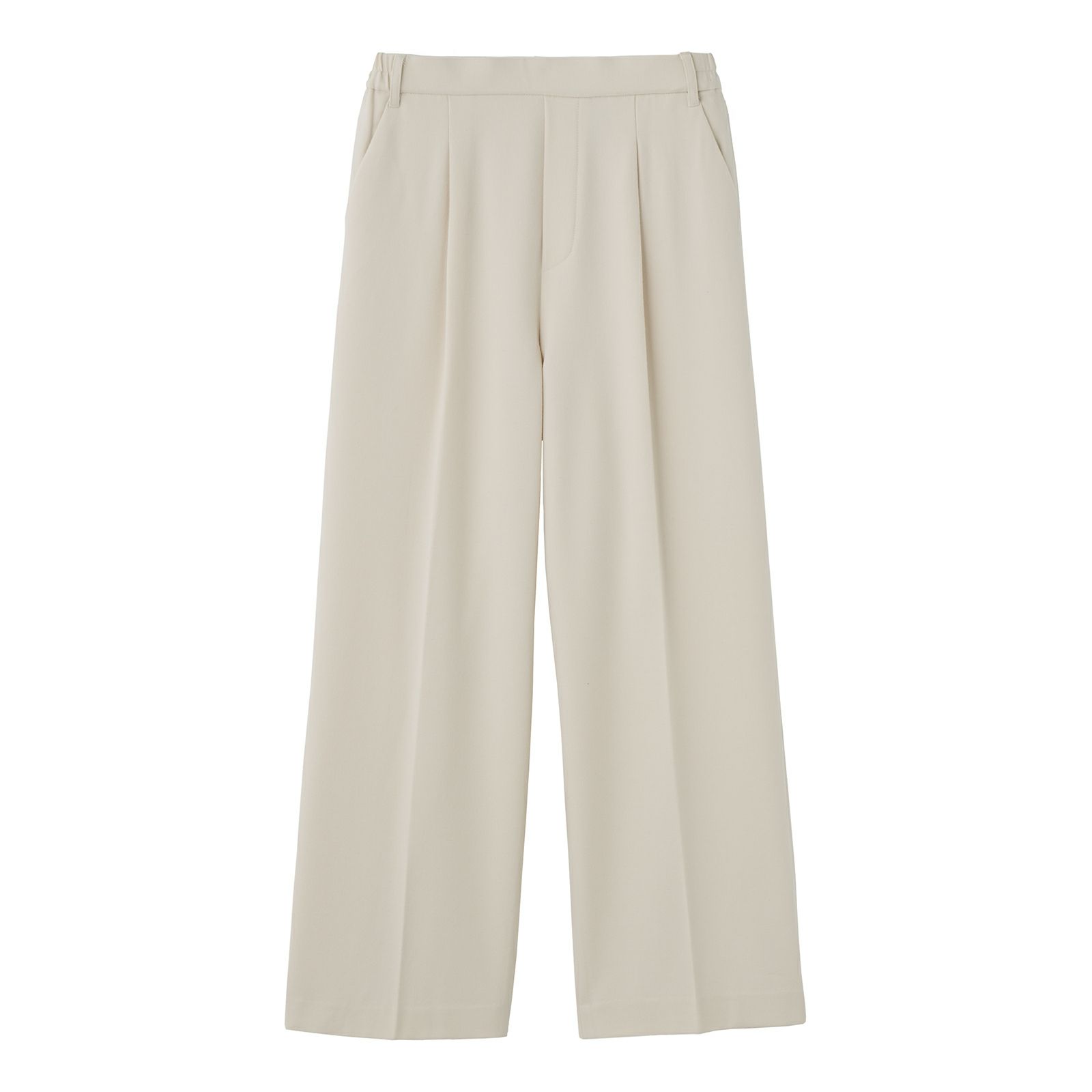 【オルスタ】両面起毛　ワイドパンツ