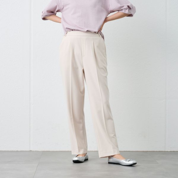 【オルスタ】両面起毛　ストレートパンツ