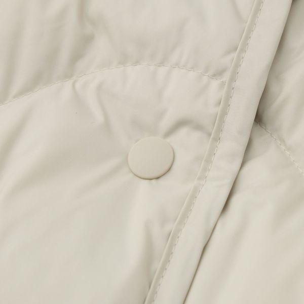 ウオッシャブルダウン　ノーカラージャケット