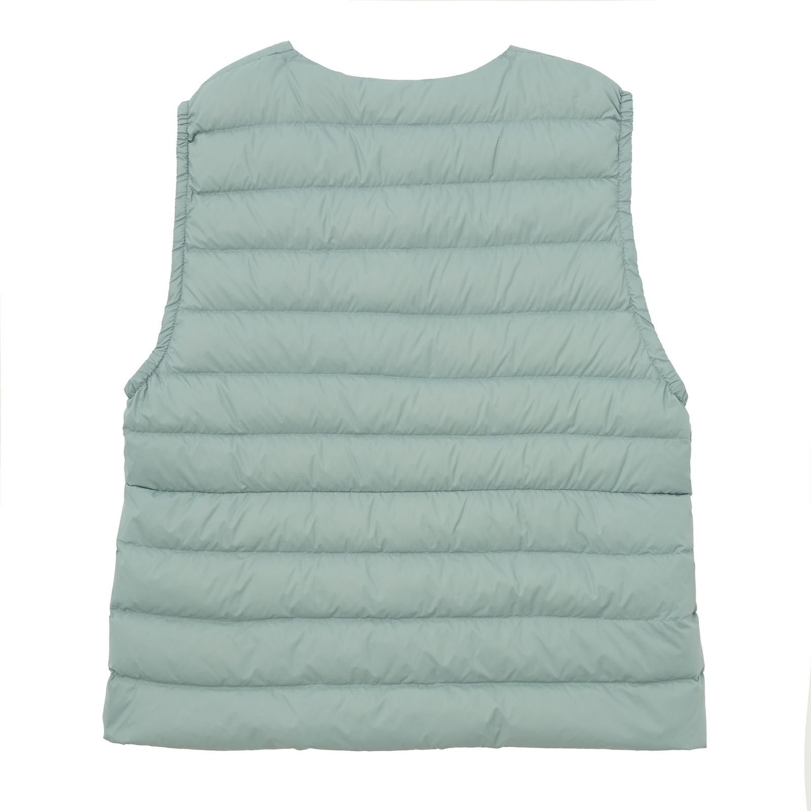 ウオッシャブルダウン　ノーカラーベスト