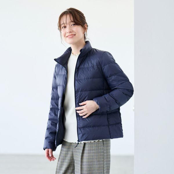 ウオッシャブルダウン　スタンドジャケット