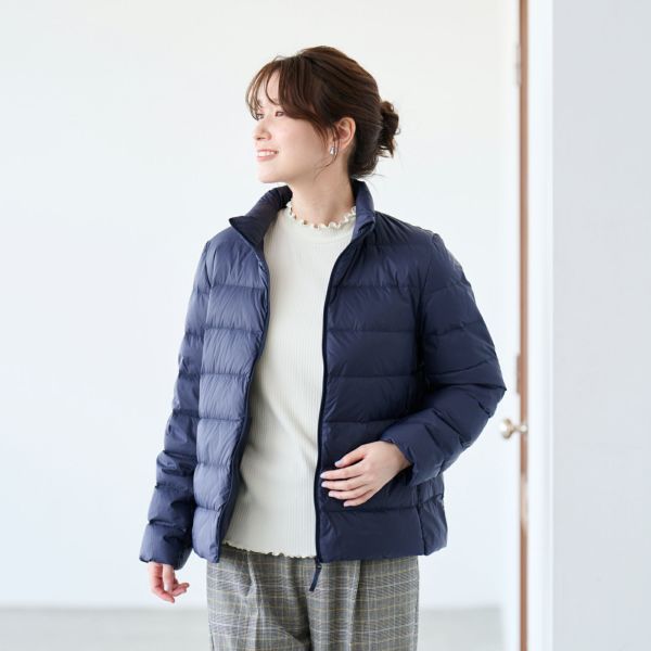 ウオッシャブルダウン　スタンドジャケット