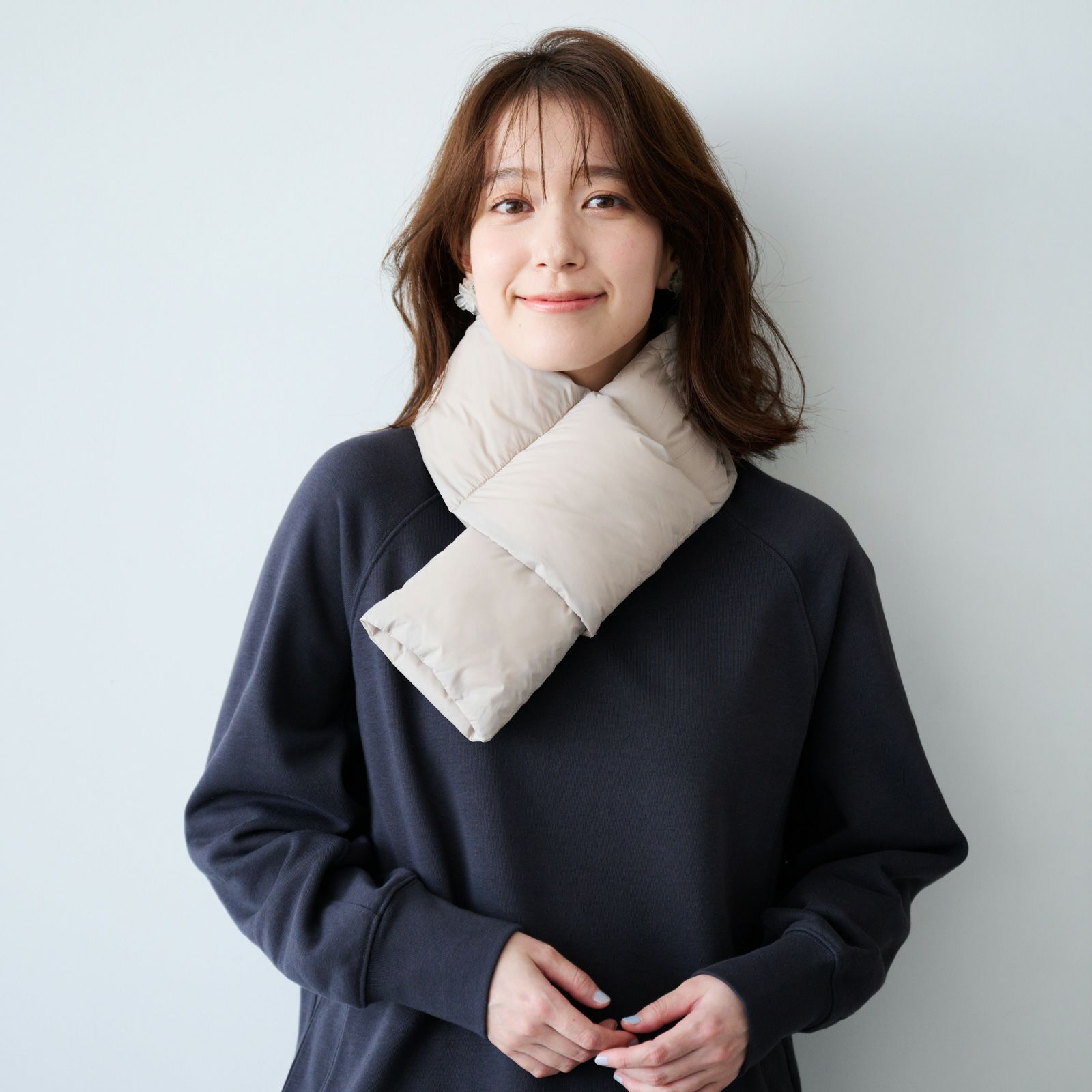 ウオッシャブルダウンマフラー