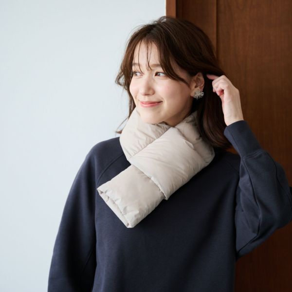 ウオッシャブルダウンマフラー