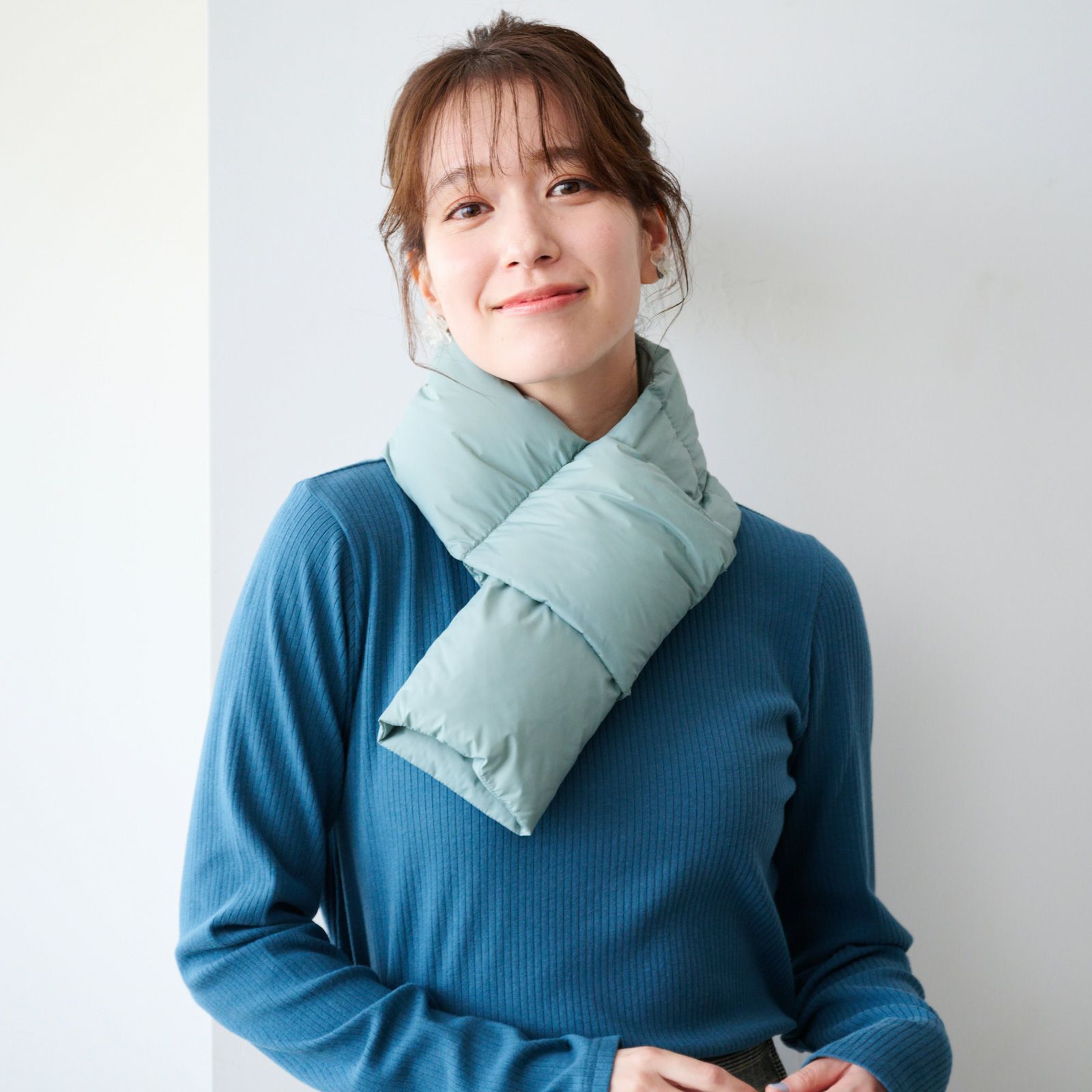 ウオッシャブルダウンマフラー