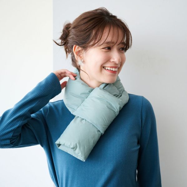 ウオッシャブルダウンマフラー