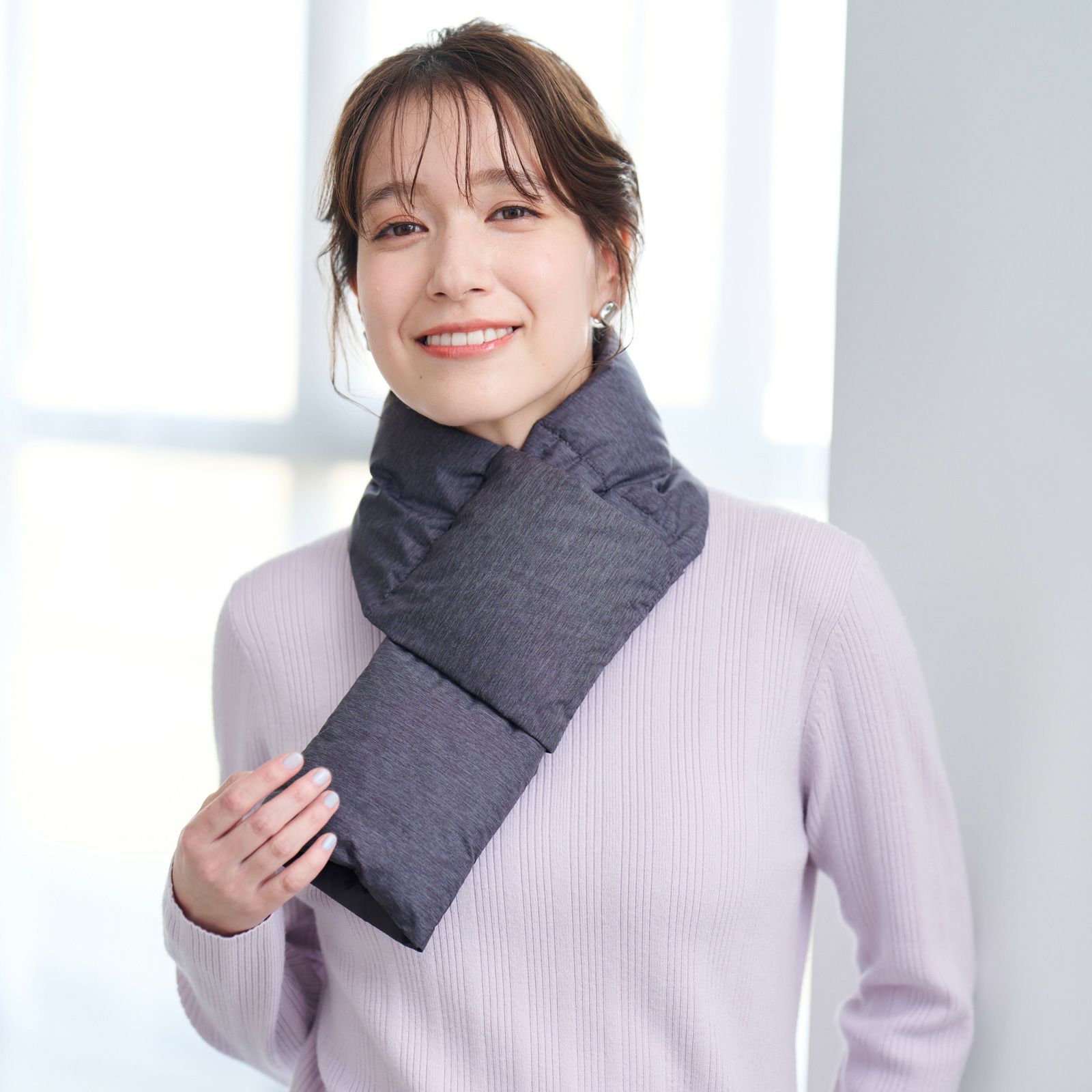 ウオッシャブルダウンマフラー