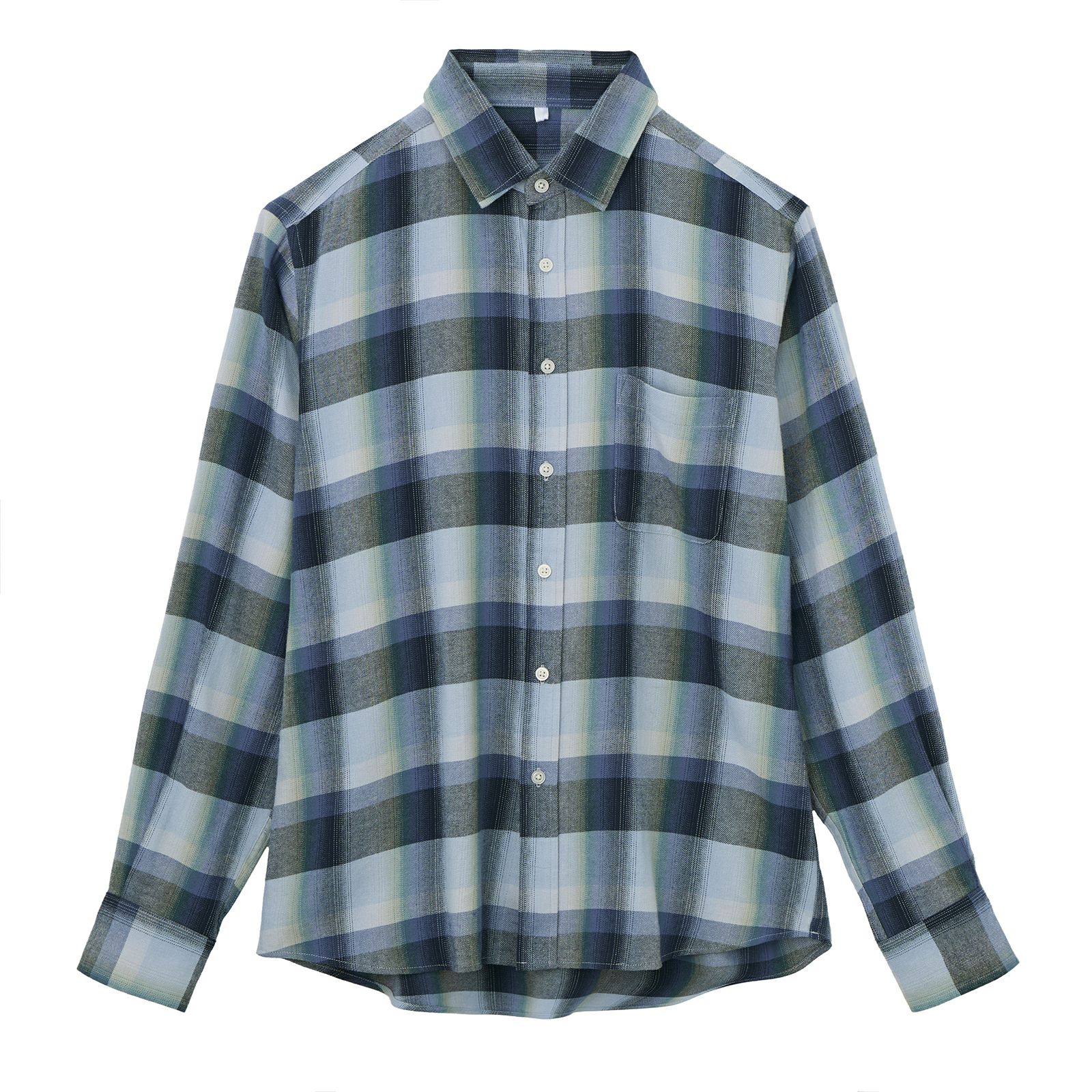 【てまラク】フランネルシャツ