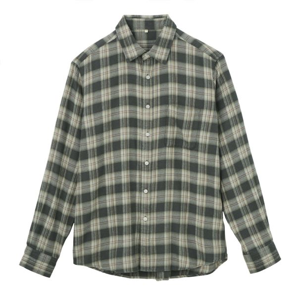 【てまラク】フランネルシャツ