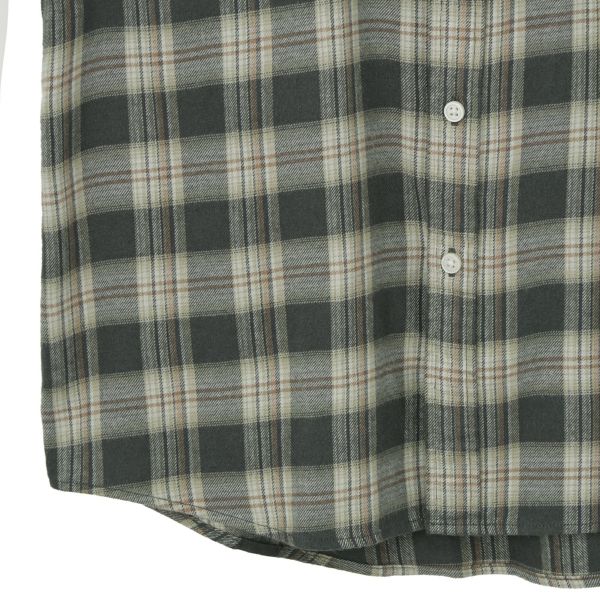 【てまラク】フランネルシャツ