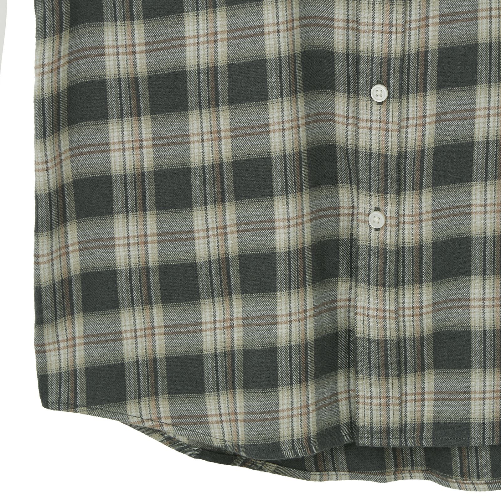 【てまラク】フランネルシャツ