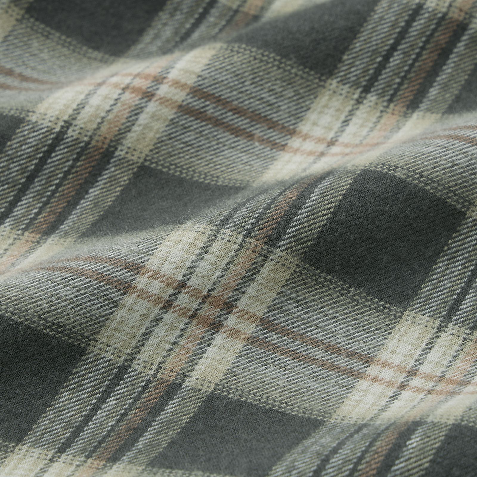 【てまラク】フランネルシャツ