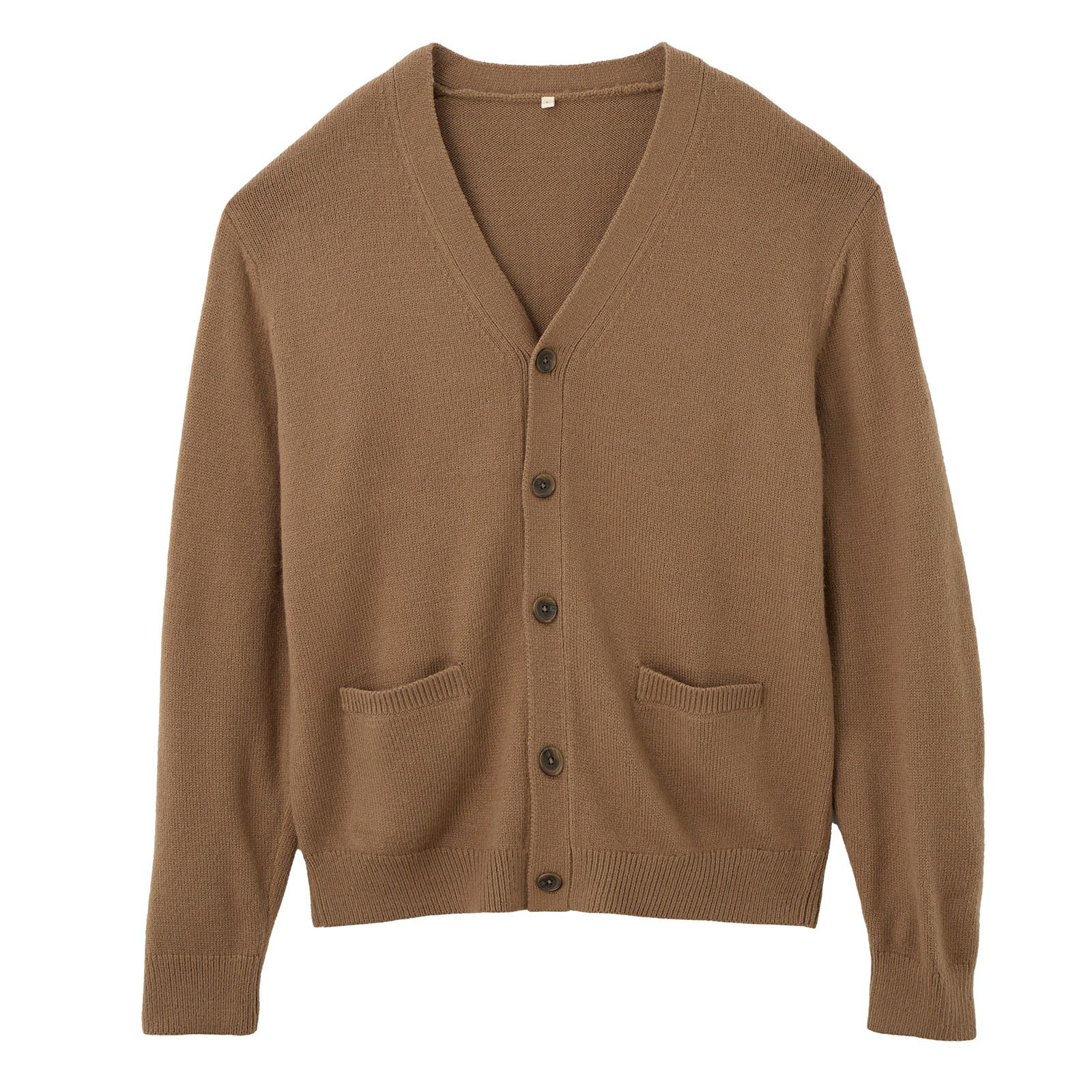 再生アクリル　Ｖネックカーディガン