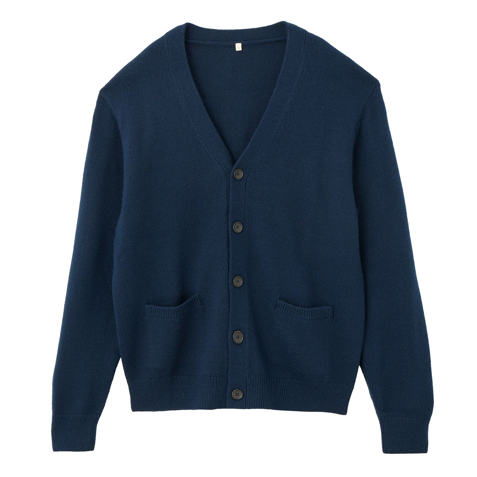 再生アクリル　Ｖネックカーディガン