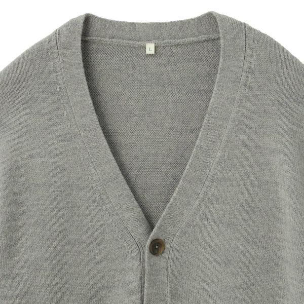 再生アクリル　Ｖネックカーディガン