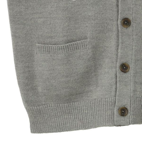 再生アクリル　Ｖネックカーディガン