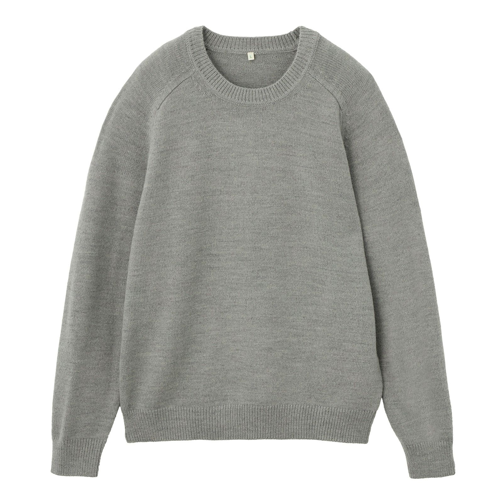 再生アクリル　クルーネックプルオーバー