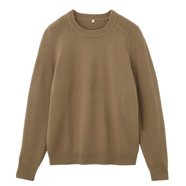 再生アクリル　クルーネックプルオーバー