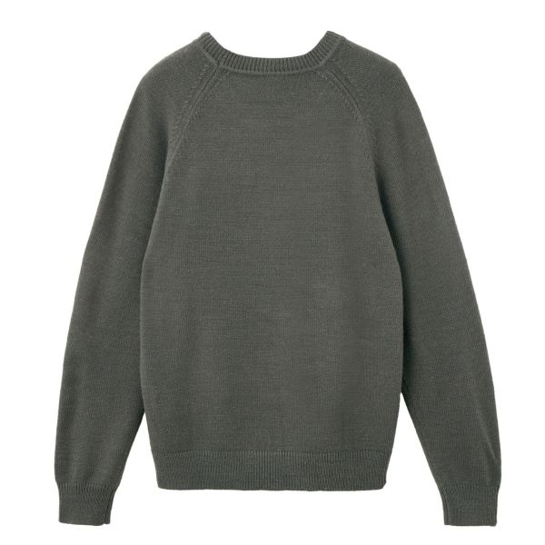 再生アクリル　クルーネックプルオーバー