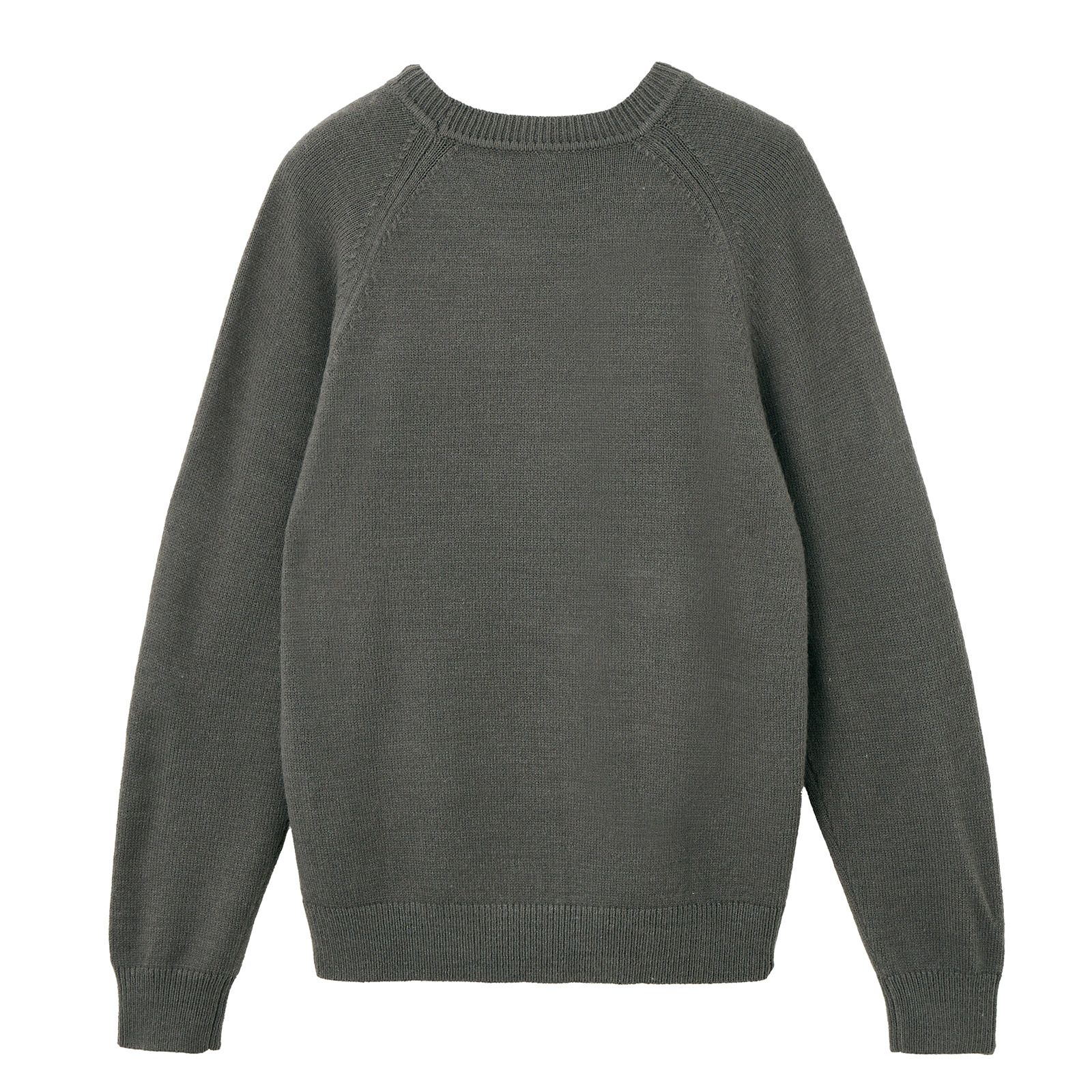 再生アクリル　クルーネックプルオーバー