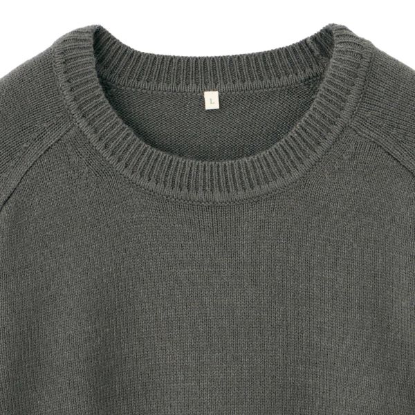 再生アクリル　クルーネックプルオーバー