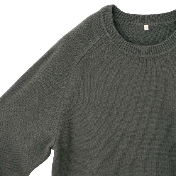 再生アクリル　クルーネックプルオーバー