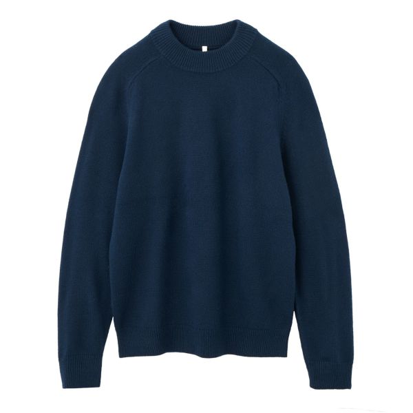 再生アクリル　モックネックプルオーバー