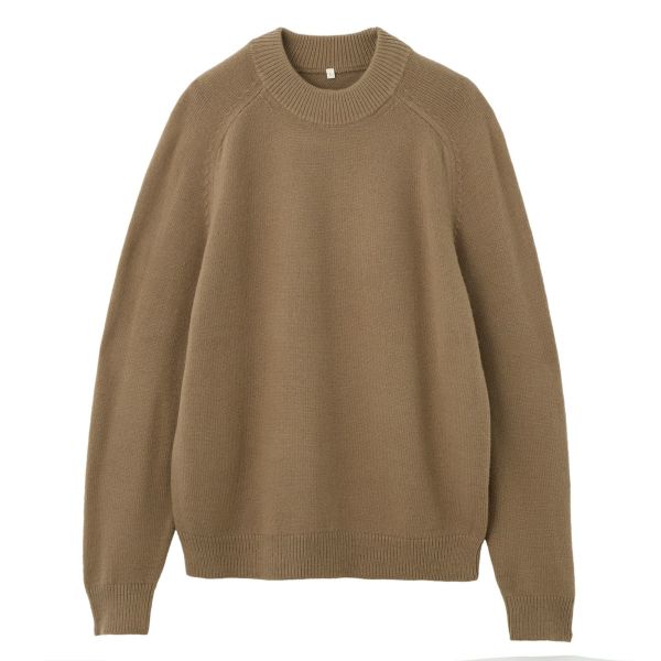 再生アクリル　モックネックプルオーバー