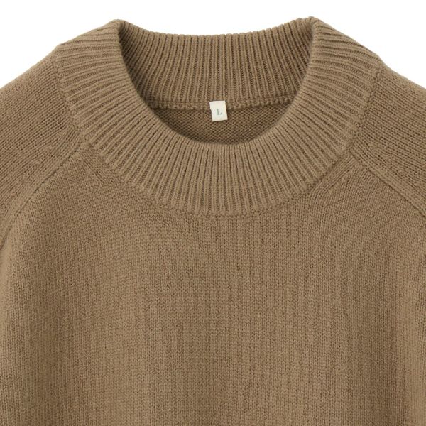 再生アクリル　モックネックプルオーバー