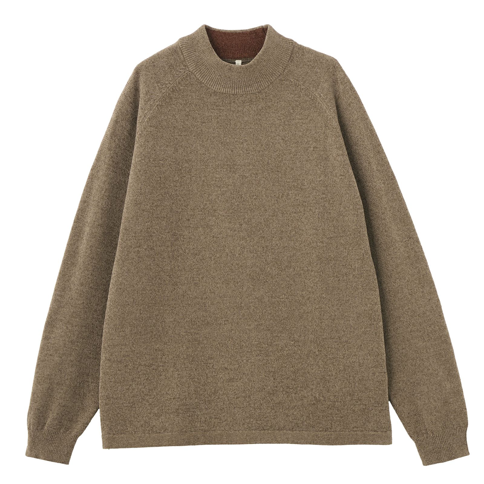 ハイゲージモール　モックネックプルオーバー