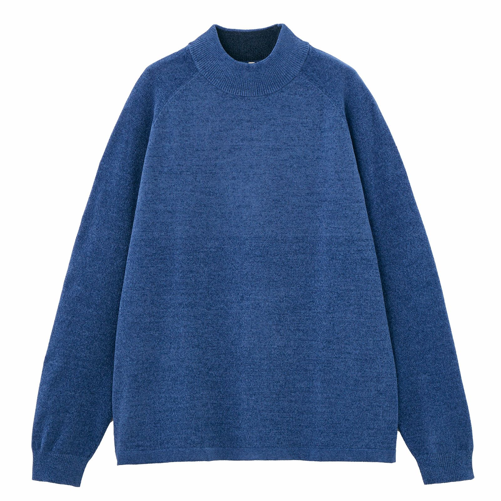 ハイゲージモール　モックネックプルオーバー