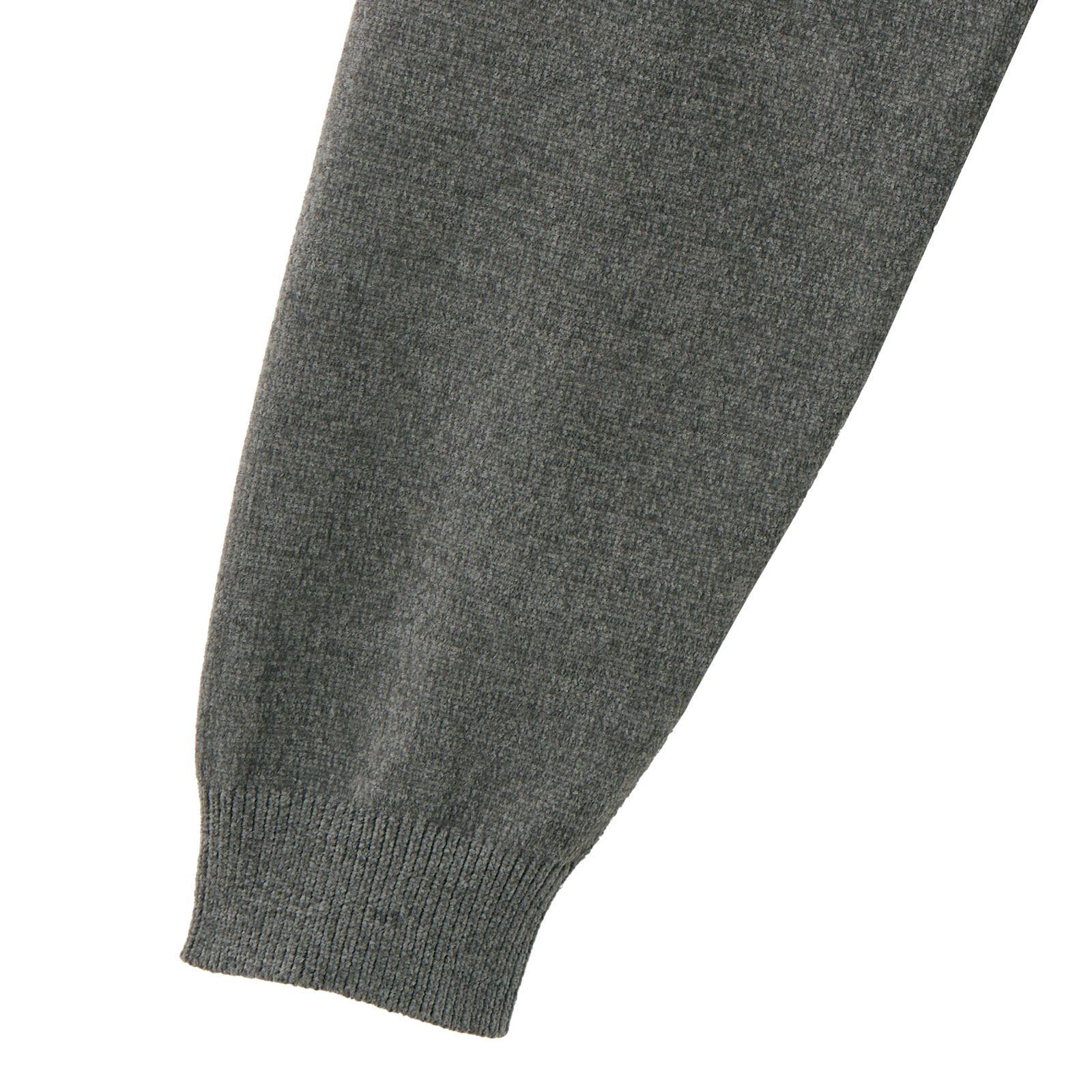 ハイゲージモール　モックネックプルオーバー