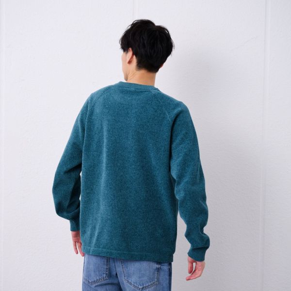 ハイゲージモール　クルーネックプルオーバー