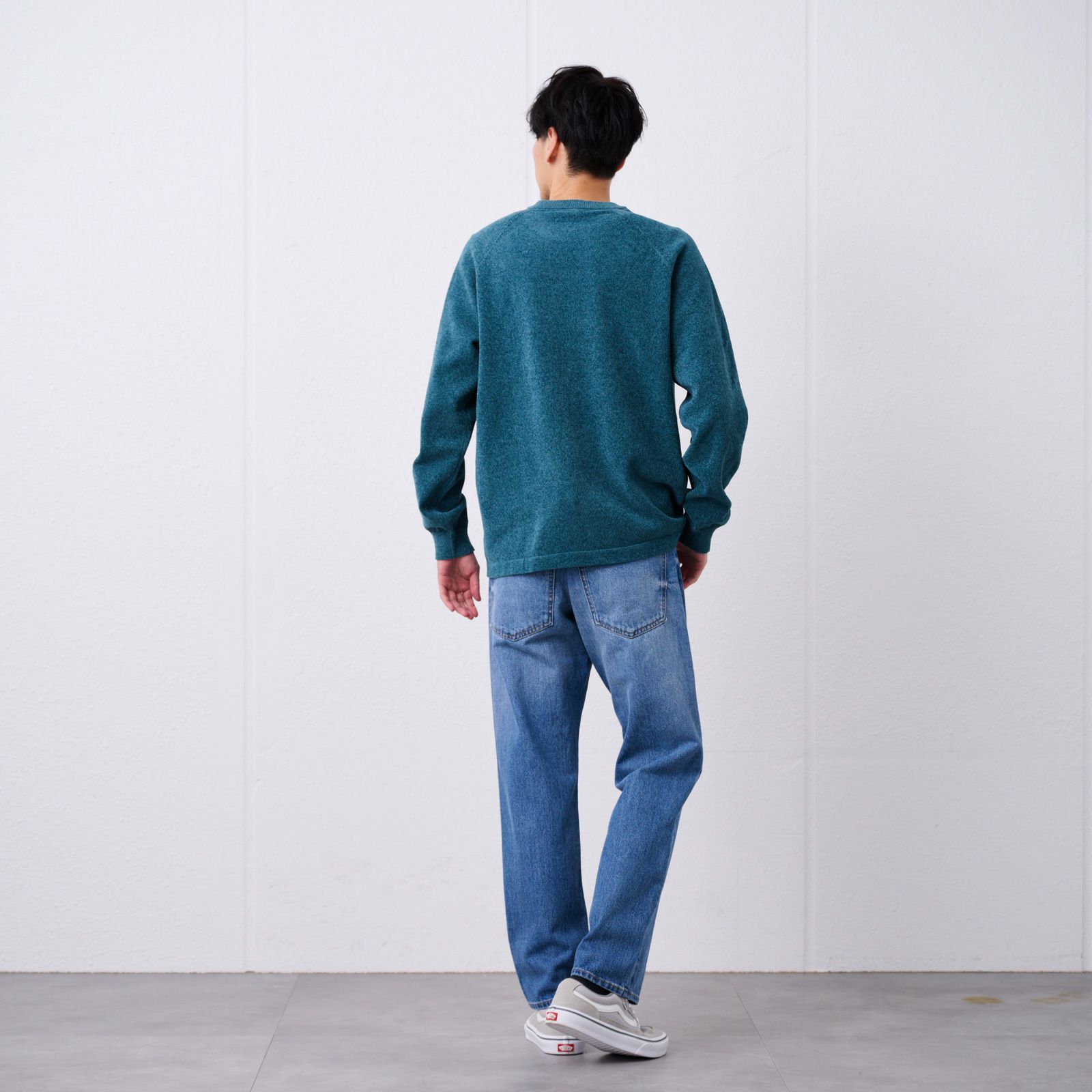 ハイゲージモール　クルーネックプルオーバー